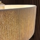 image 5 of CGC Savina Cream Fine Cotton String Large Two-Tier Drum Lampshade