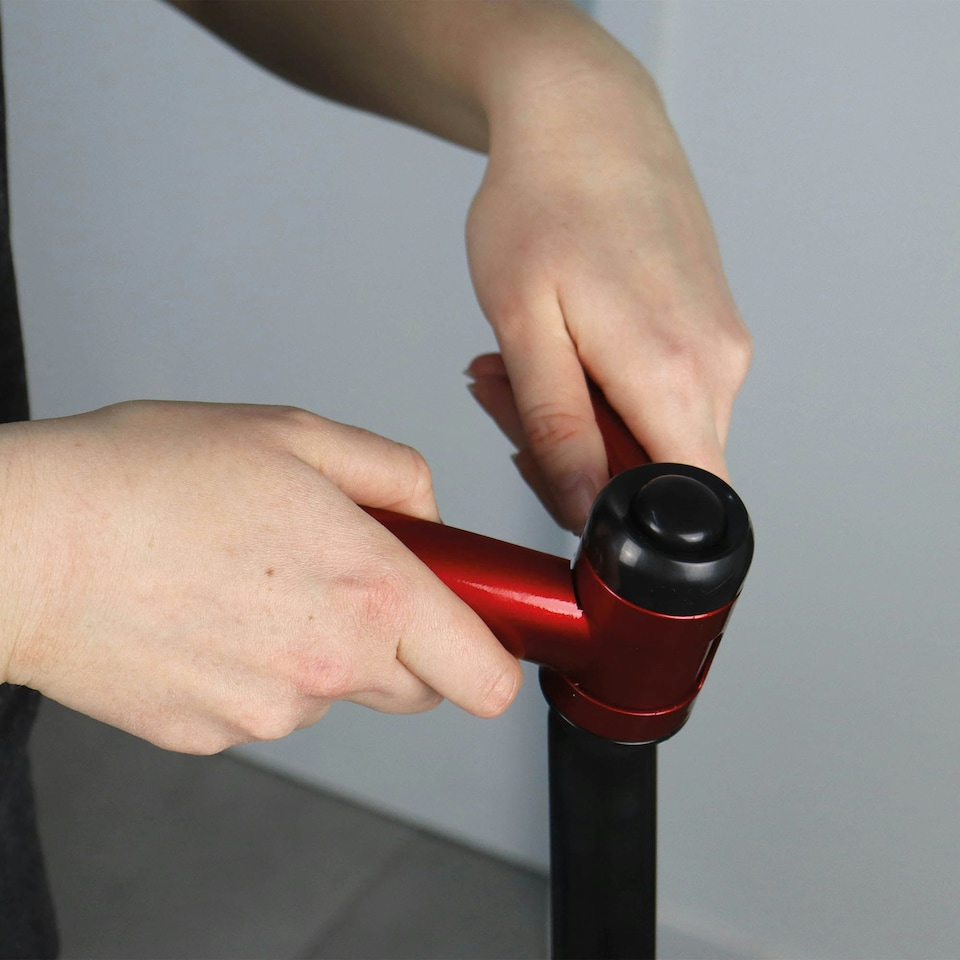 image 1 of Ewbank EP170 Lightweight Floor Polisher, Cleaner, Buffer and Scrubber with Reusable Pads, Red