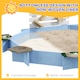 image 4 of Outsunny Kids Sandbox, Outdoor Playset, for Ages 3-7 Years - Blue