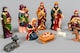 image 5 of Handmade Nativity Scene Birth Jesus Wooden Stable Figurine House Sculpture Christmas Decoration Xmas Décor