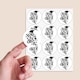 image 2 of Graduation You Did It Round Stickers 60mm - Sheet of 12