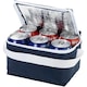 image 2 of Bullet Spectrum 6 Can Cooler Bag - Navy - 20 x 12.5 x 14.5 cm