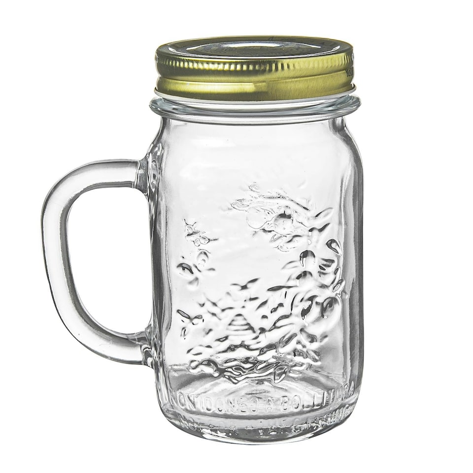 image 1 of Bormioli Rocco Quattro Stagioni Glass Preserving Mason Jars - 475ml - Clear - Pack of 4