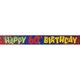 image 1 of Happy 60th Birthday Foil Banner 365cm