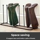 image 4 of Neo Steel Black Powder Coated Boot Rack - Holds 4 Pairs Black