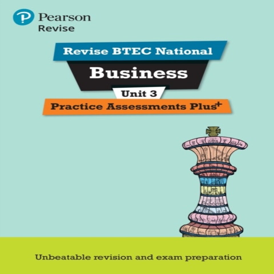 Pearson Revise Btec National Business Practice Assessments Plus U3 - For 2025 Exams