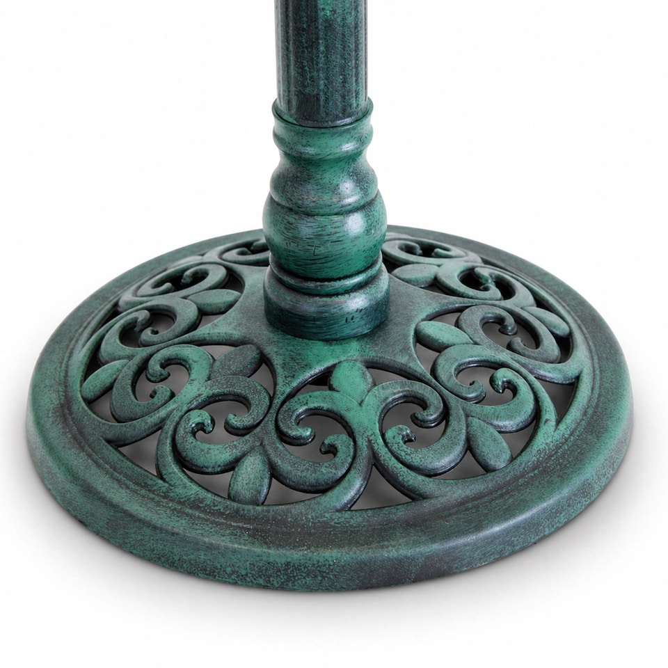image 1 of Traditional Ornamental Garden Pedestal Bird Bath Outdoor Water