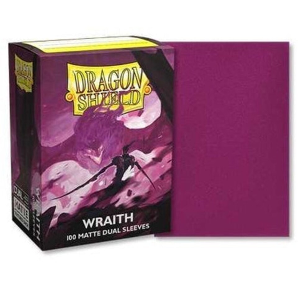 Dragon Shield - Matte Dual Sleeves (100) - Wraith