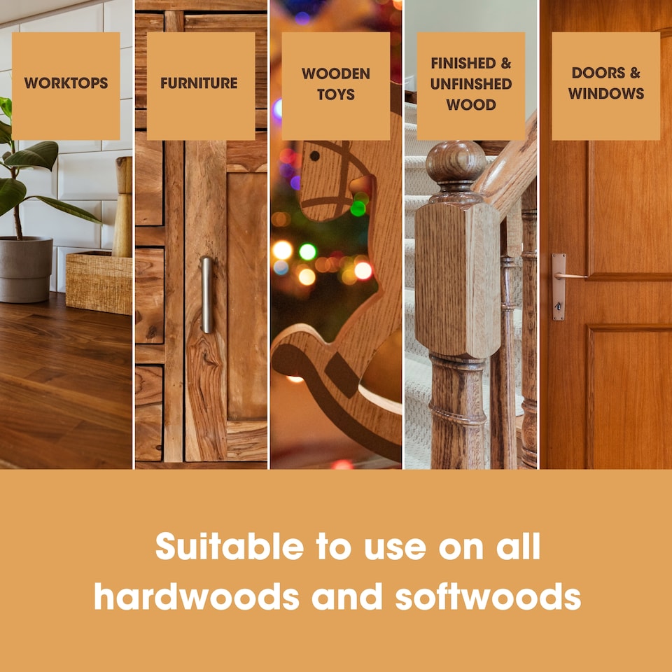 image 1 of Wood Wax & Polish (250ml)