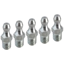 Faithfull Grease Nipple Straight M8 X 1.25 (Pack 5)