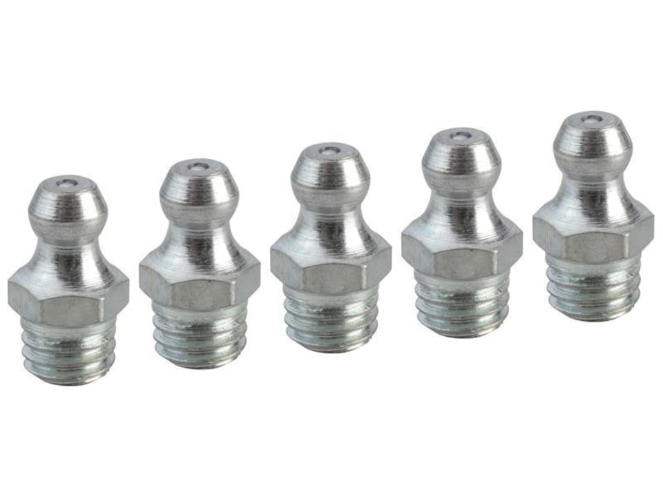 Faithfull Grease Nipple Straight M8 X 1.25 (Pack 5)
