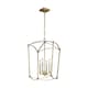 image 1 of Feiss Thayer Lanterns Pendant Ceiling Light Antique Gold
