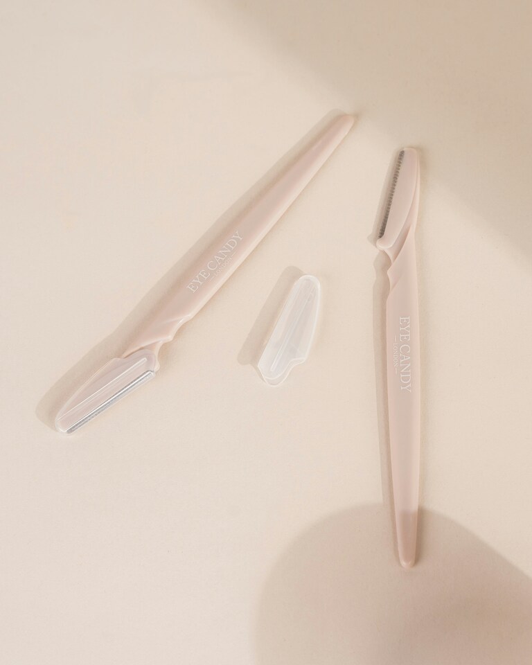 image 1 of Eye Candy Angled Brow Razor Duo