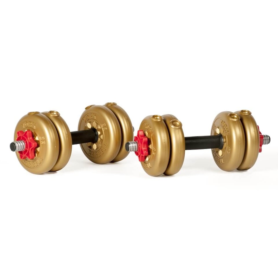 image 1 of York 11kg Adjustable Dumbbell Set