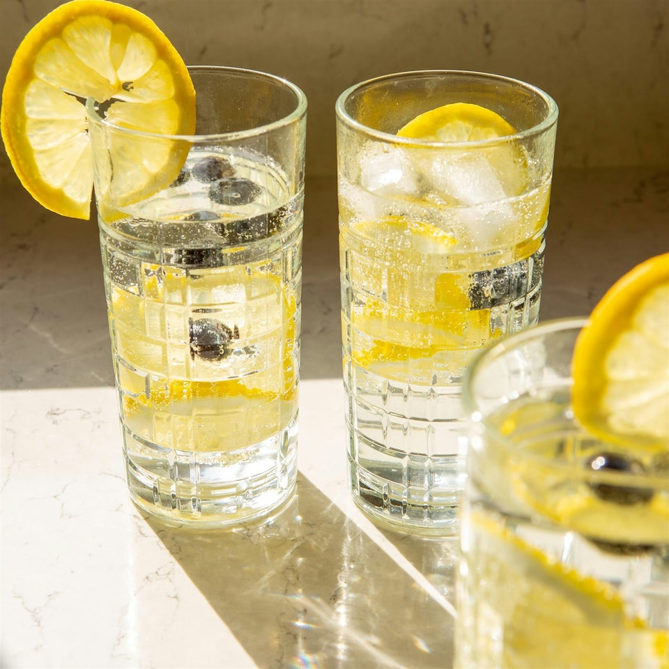 image 1 of LAV Brit Highball Glasses - 356ml - Clear - Pack of 6 Clear