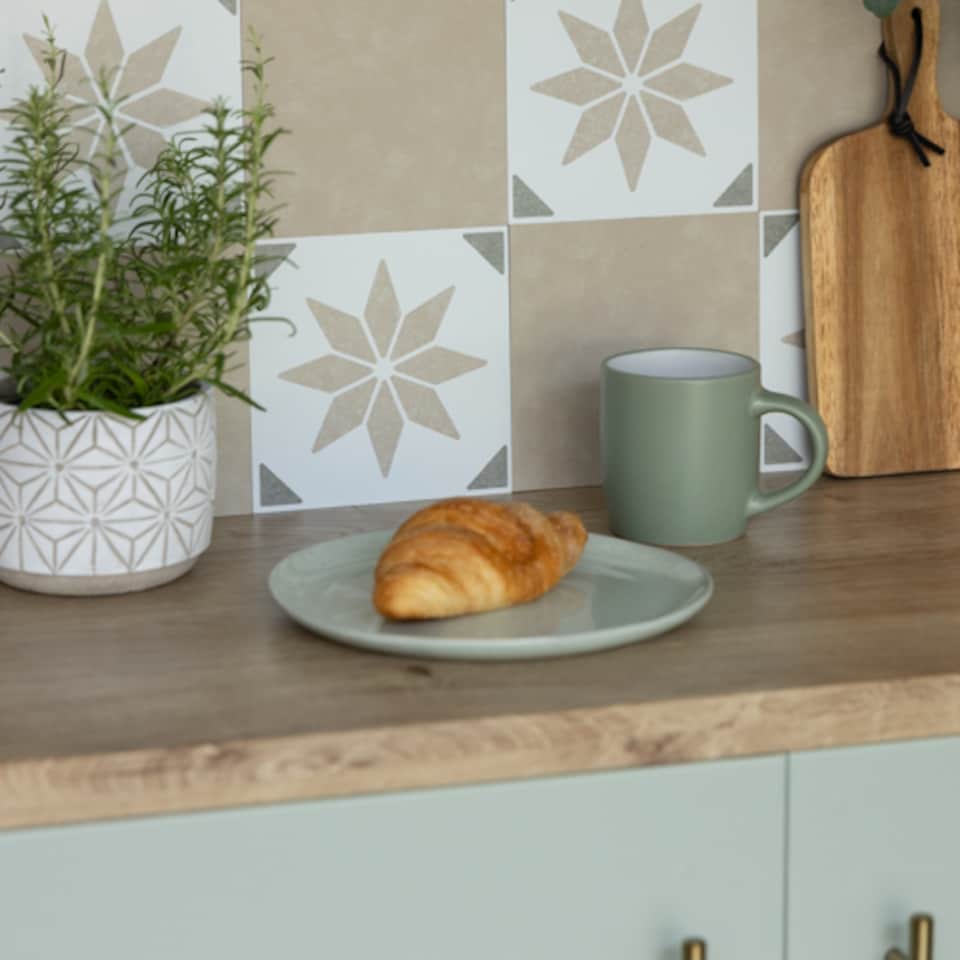 image 1 of Sticky Back Plastic Ribbeck Oak Wood Effect Kitchen Self-adhesive Vinyl Wrap for Cupboards, Doors and Worktops 67.5cm x 5m - d-c-fix