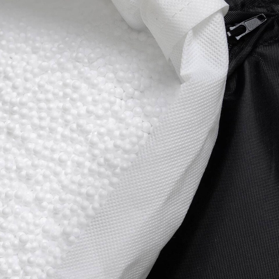 image 1 of Natalia Chenille Adults Bean Bag Armchair and Pouffe, Ready Filled Large Beanbag and Footstool Sage Green | Green | Sage Green | 2