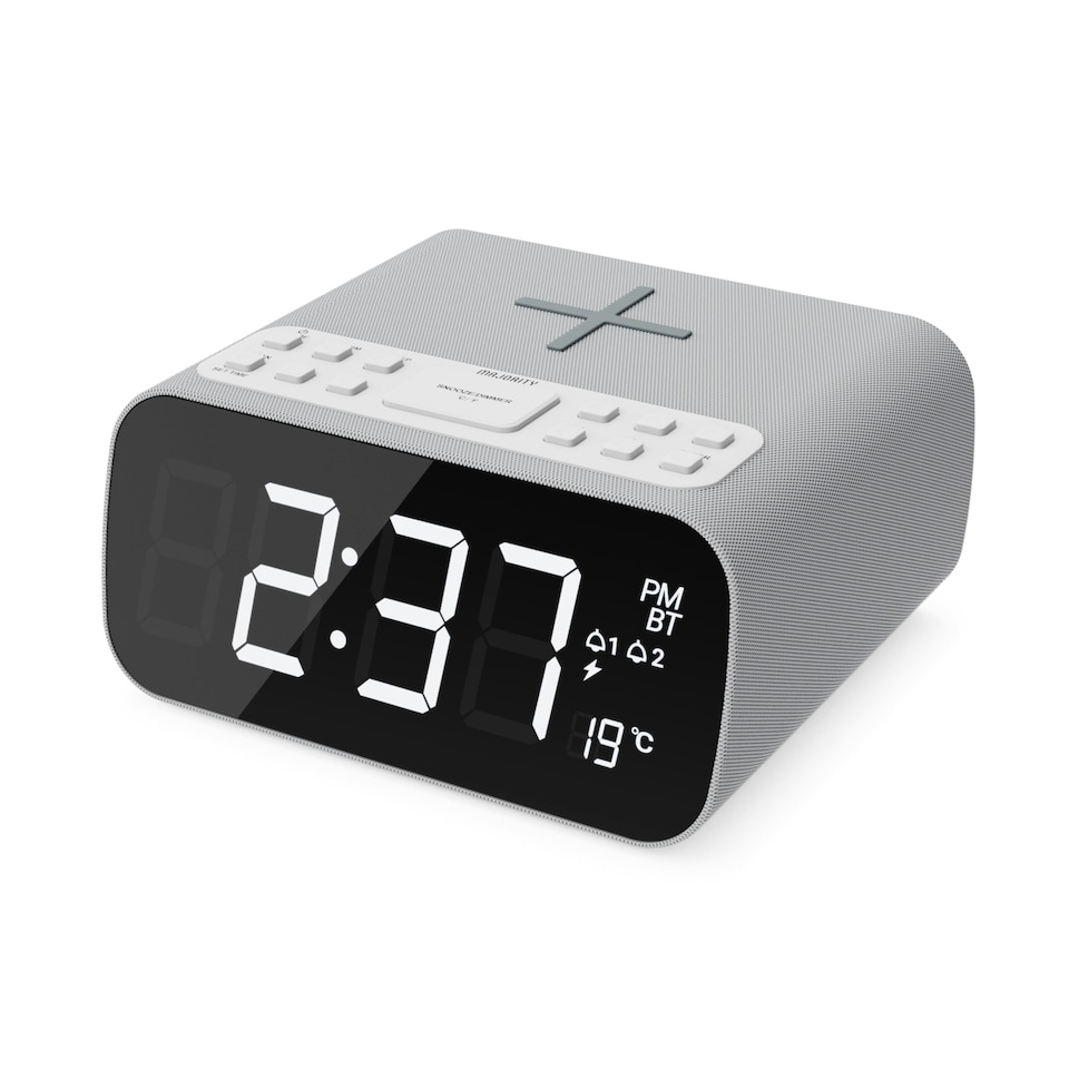 image 1 of Majority Darwin Alarm Radio Wireless Charging | FM Radio | 5.4 Bluetooth Connectivity