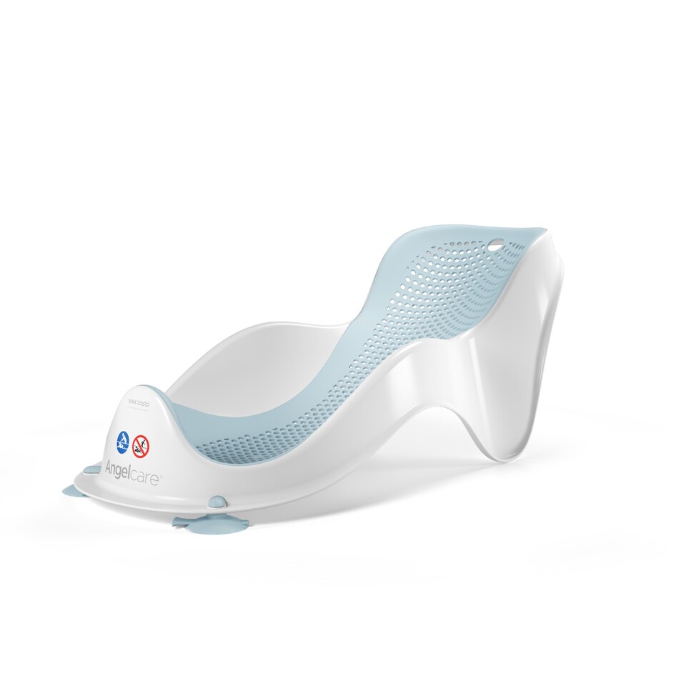 image 1 of Angelcare Soft Touch Mini Baby Bath Support Blue