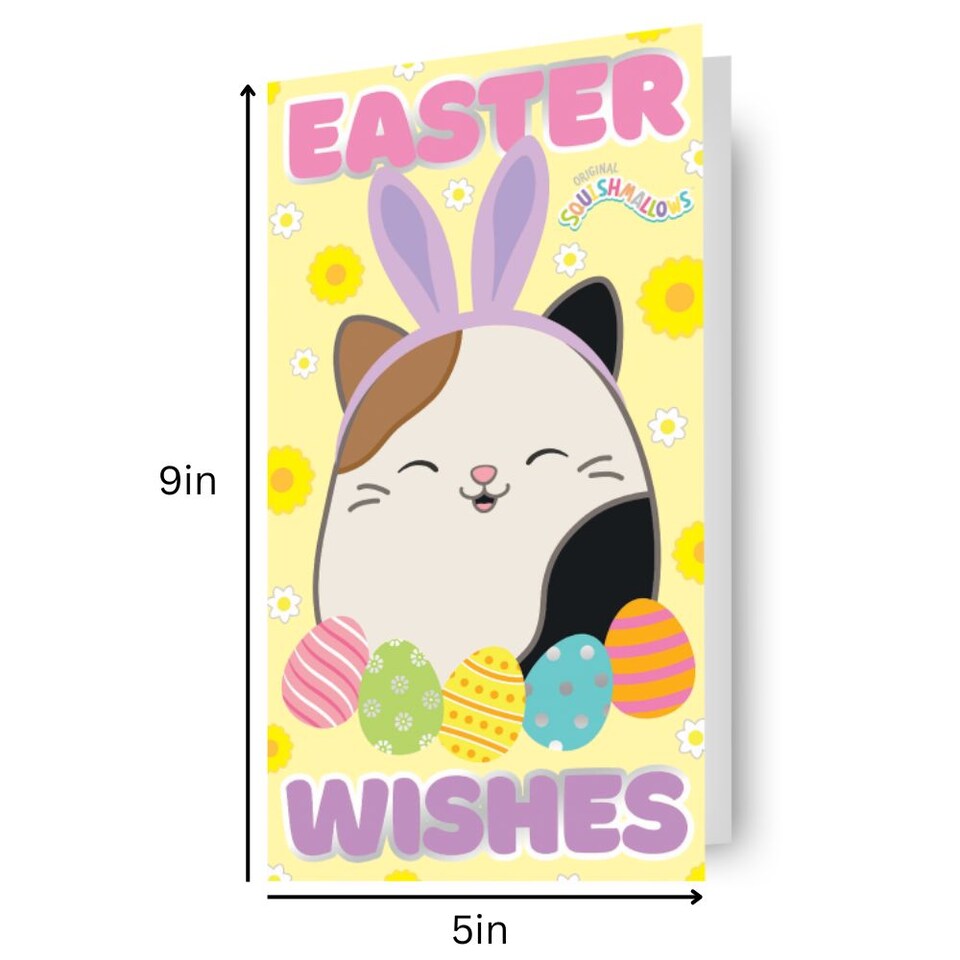 image 1 of Squishmallows Easter Card