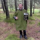 image 8 of aZengear Emergency Survival Poncho (4pc) Thermal Mylar Foil Coating Blanket for Heat Retention and Rain, Waterproof (Green)