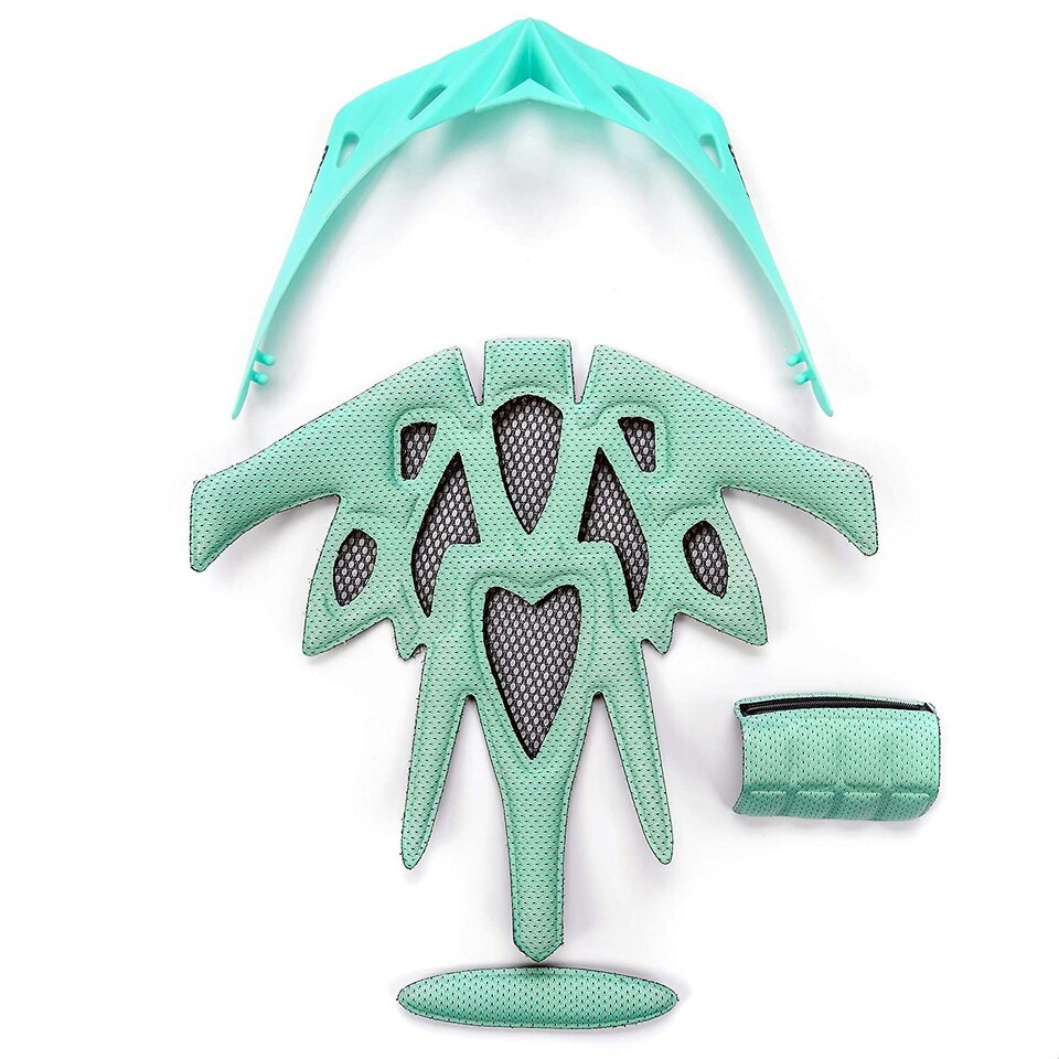 image 1 of Meteor Marven Cycle Helmet MTB Bike Skateboard Scooter Safety Gear Black | Black/Cyan | M
