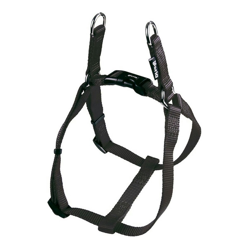 Dog Harness Gloria Smooth Adjustable 61-91 cm L Black N/A