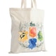 image 3 of Harry Potter Herbology Crests Canvas Tote Bag - Cream/Multicoloured - One Size Cream