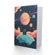 image 2 of You Are My World Space Sunset Universe Anniversary Valentines Day Card