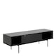 image 4 of Angus TV Unit with 1 Sliding Door in Black