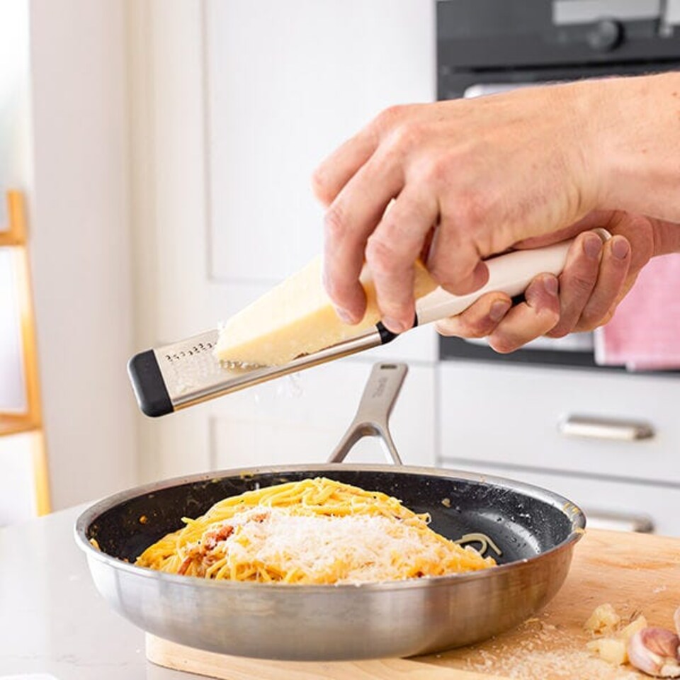 image 1 of KitchenAid Classic Fine Etched Grater Porcelain White