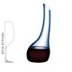 image 3 of Riedel Cornetto Confetti Blue Decanter
