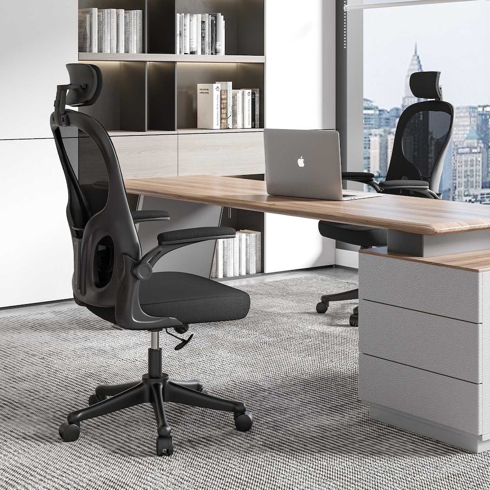 image 1 of Rattantree Ergonomic Office Chair With Headrest & Lumbar Support
