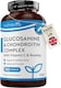 image 1 of Nutravita Glucosamine and Chondroitin High Strength - 6-in-1 Complex with Added Vitamin C, Turmeric, Ginger & Rosehip - Made in The UK - 180 Capsules