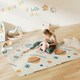image 2 of AIYAPLAY Baby Play Mat, Foldable Activity Playmat, Astronaut & Planet Theme