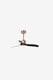 image 2 of Just Fan 81cm Copper ceiling fan 3 Blades black blades