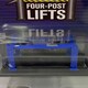 image 2 of Blue Four Post Lift 1:64 Scale Greenlight 16100A