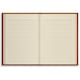 image 2 of Rhino Stationery 320 Page Soft Touch Flexiback Notebook Tan A5