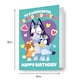 image 2 of Bluey Granddaughter Birthday Card