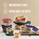 image 3 of LocknLock Eco Glass Food Container with Loose Lid Rectangular Storage Box - 1 L