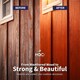 image 6 of HQC Barn Paint - Long-lasting Barn, Shed, Fence And All Other Wood Protection - Terracotta - 10L
