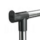image 7 of KCT Adjustable Single Clothes Rack on Wheels Black | Silver | One Size