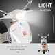 image 5 of HOMCOM Kids Ride On Motorcycle Vespa Licensed Boys Girls 6V LED Lights MP3 Horn