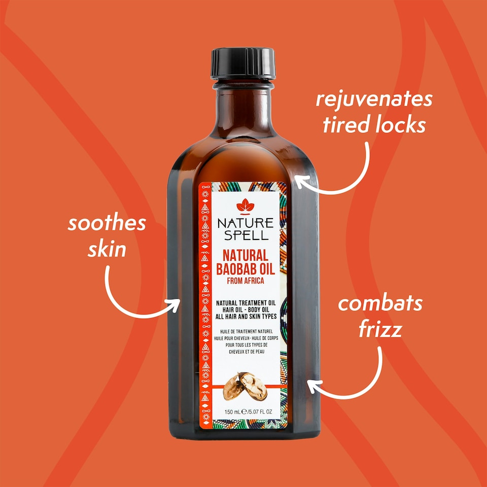 image 1 of Nature Spell Baobab Treatment Oil For Hair & Body