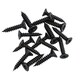 image 3 of 10in / 250mm Heavy Duty T Tee Hinges For Shed + Garden Gates Black Finish 8pc