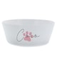 image 1 of Personalised Pink Paw Print Plastic Cat Bowl