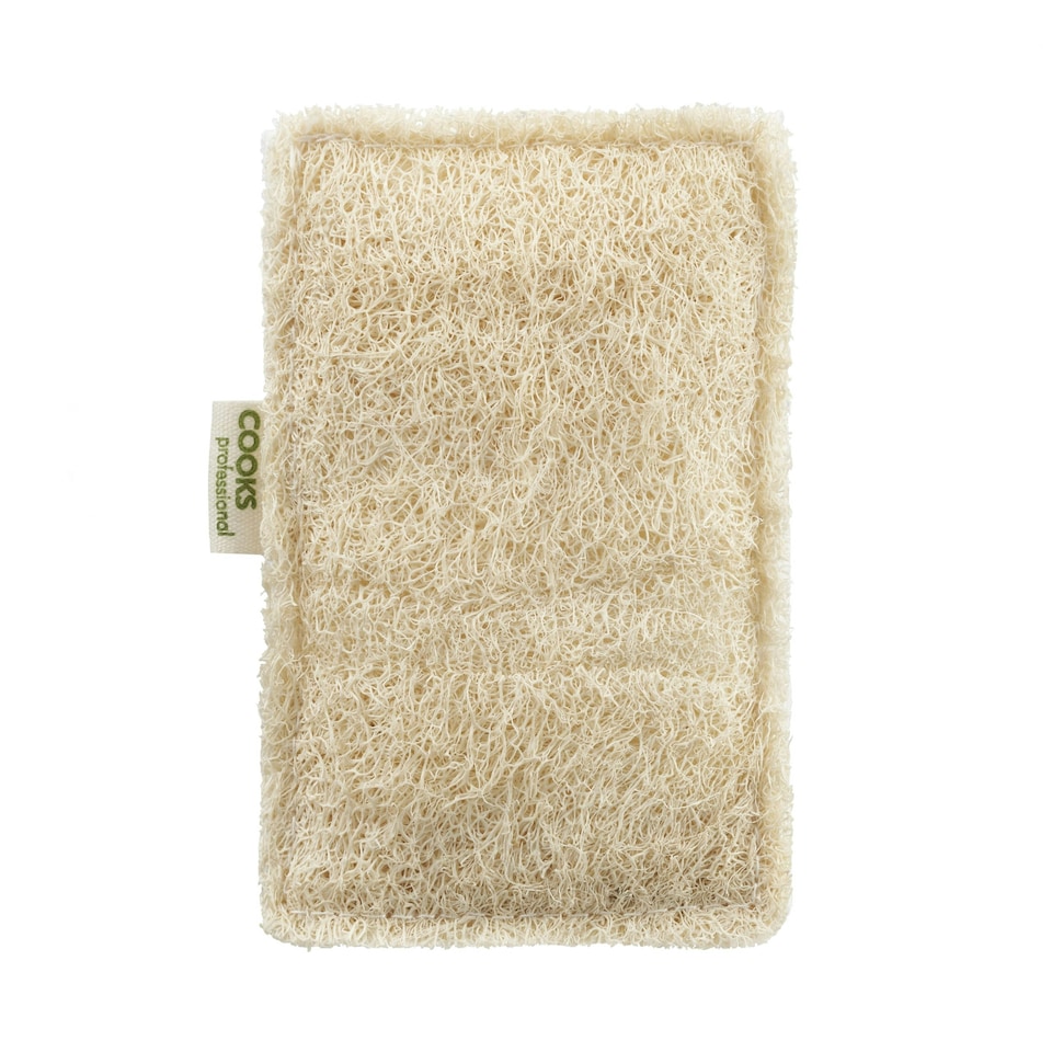 image 1 of Cooks Professional Sponge Scourers | 100% Compostable and Biodegradable | 24 Pack Cream