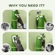 image 5 of PawHut Cat Scratcher Post Indoor with Sisal Rope, 63cm Tall, Green
