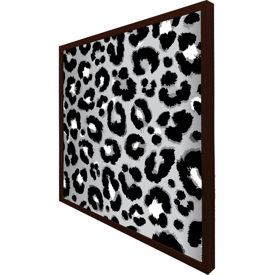 image 1 of Silver leopard print (Picture Frame) Brown | L