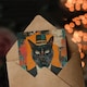 image 3 of Hepcat Culture Hipster Cat Lover Conceptual Art Birthday Card